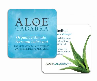 Aloe Cadabra Business Cards
